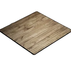 Tout Pour le Jeu Très Grand Tapis cartes 93 x 93 cm décor bois