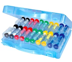 Tout Pour le Jeu Valisette 20 sabliers pour jeux : 30 sec,1,3,5 et 10 minutes - 9 cm MM