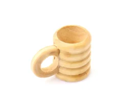 Tout Pour le Jeu Verre à bière miniature en bois - pion chope 20 x 13 x 23 mm
