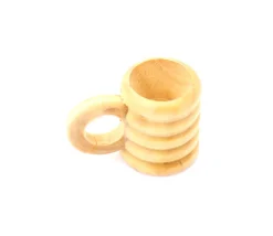 Tout Pour le Jeu Verre à bière miniature en bois - pion chope 20 x 13 x 23 mm