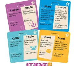 Tout Pour le Jeu Vocadingo CM1 CM2 - jeu vocabulaire et orthographe basé sur les anagrammes