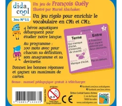 Tout Pour le Jeu Vocadingo CM1 CM2 - jeu vocabulaire et orthographe basé sur les anagrammes