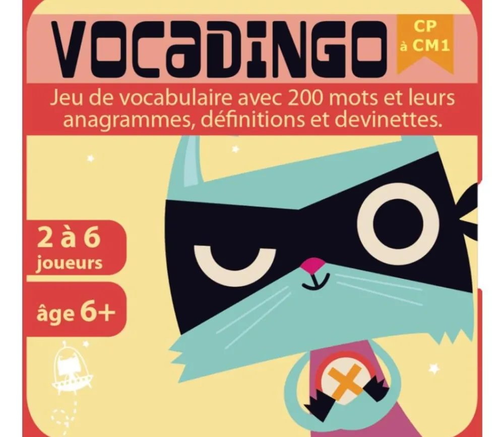 Tout Pour le Jeu Vocadingo CP au CM1 - jeu vocabulaire et orthographe basé sur les anagrammes