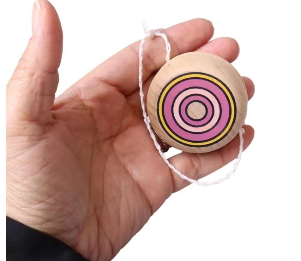 Tout Pour le Jeu Yoyo en bois coloré 5 cm