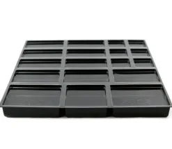 Tout Pour le Jeu Zacabox - 18 compartiments modulaires avec couvercle - Sabot de rangement pour boite de jeu